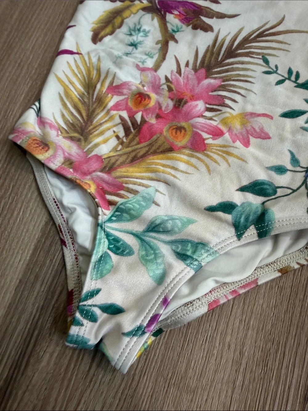 Zimmermann Girl's Tropicana Ruffle One-Piece Swimsuit Size 4